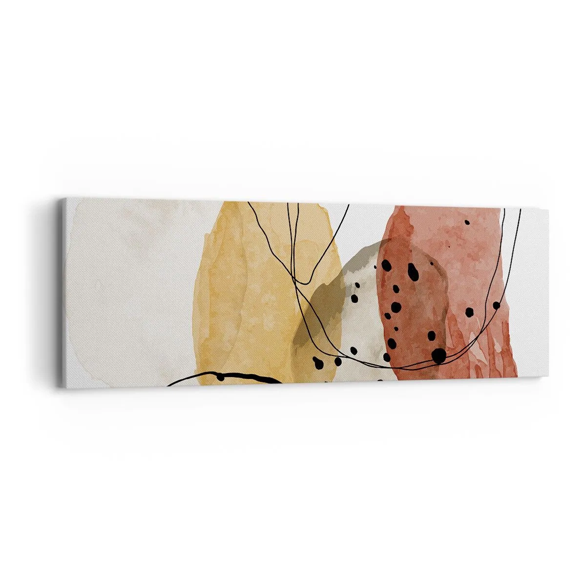 Bild auf Leinwand - Leinwandbild - Wie leichte, transparente Luft - 90x30 cm