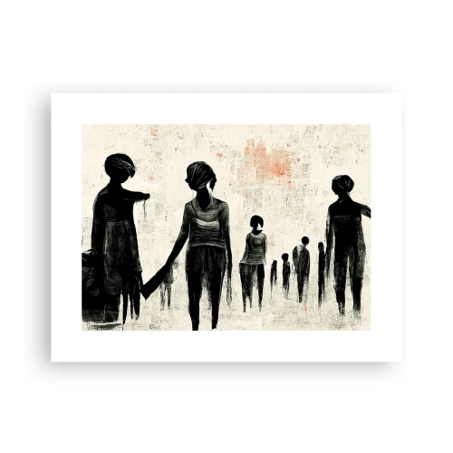 Poster - Gegen die Einsamkeit - 40x30 cm
