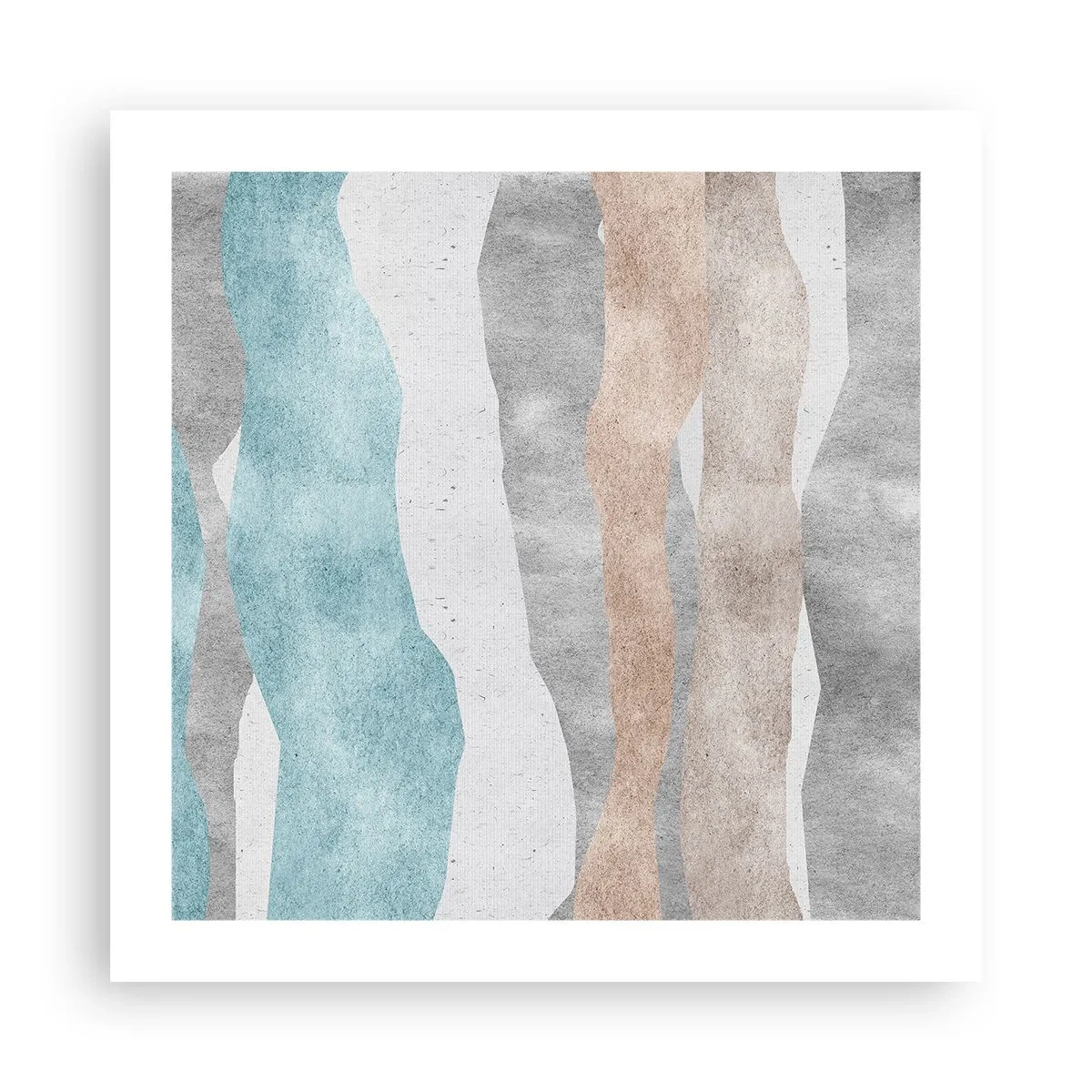 Poster - Studie über Nähe - 50x50 cm