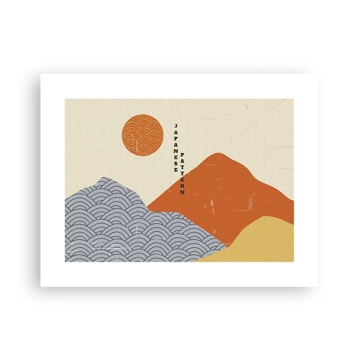 Poster - Im japanischen Geist - 40x30 cm