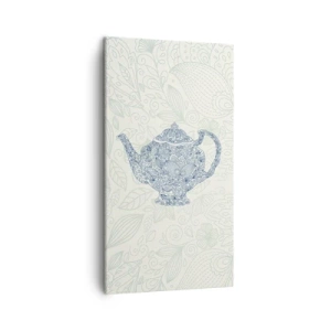 Bild auf Leinwand - Leinwandbild - Tee-Charm - 45x80 cm