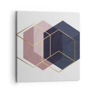 Bild auf Leinwand - Leinwandbild - Die Kraft der Einfachheit - 70x70 cm