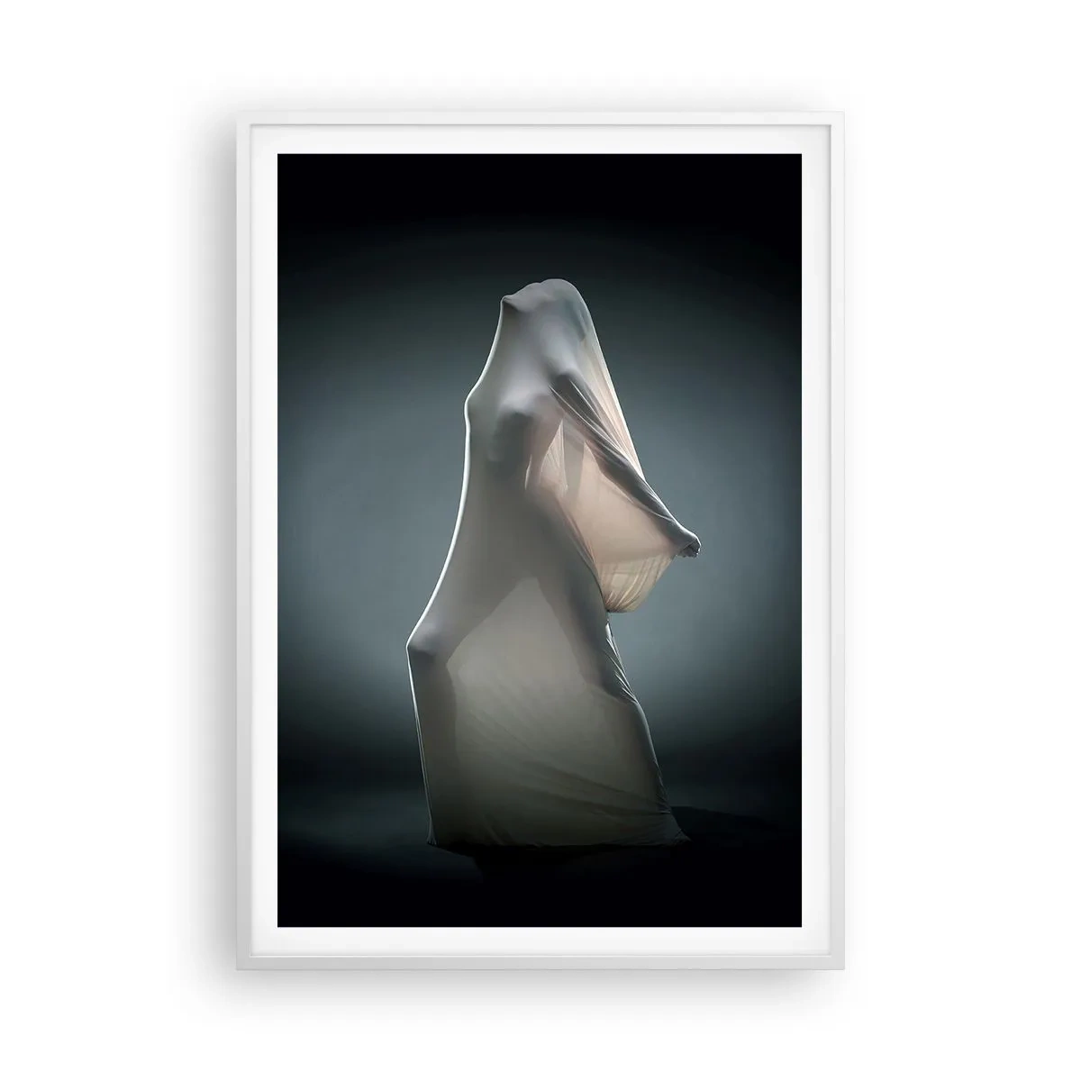 Poster in einem weißen Rahmen - Versteckte Wünsche - 70x100 cm