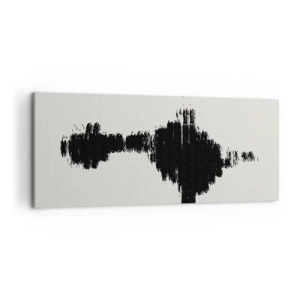 Bild auf Leinwand - Leinwandbild - Schwingungen der Fantasie - 100x40 cm