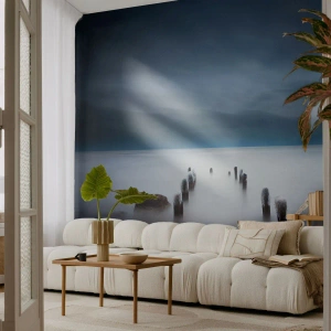 Fototapete Premium Canvas - Nachdenklicher See - Landschaft, Meer, See - 200x140 cm