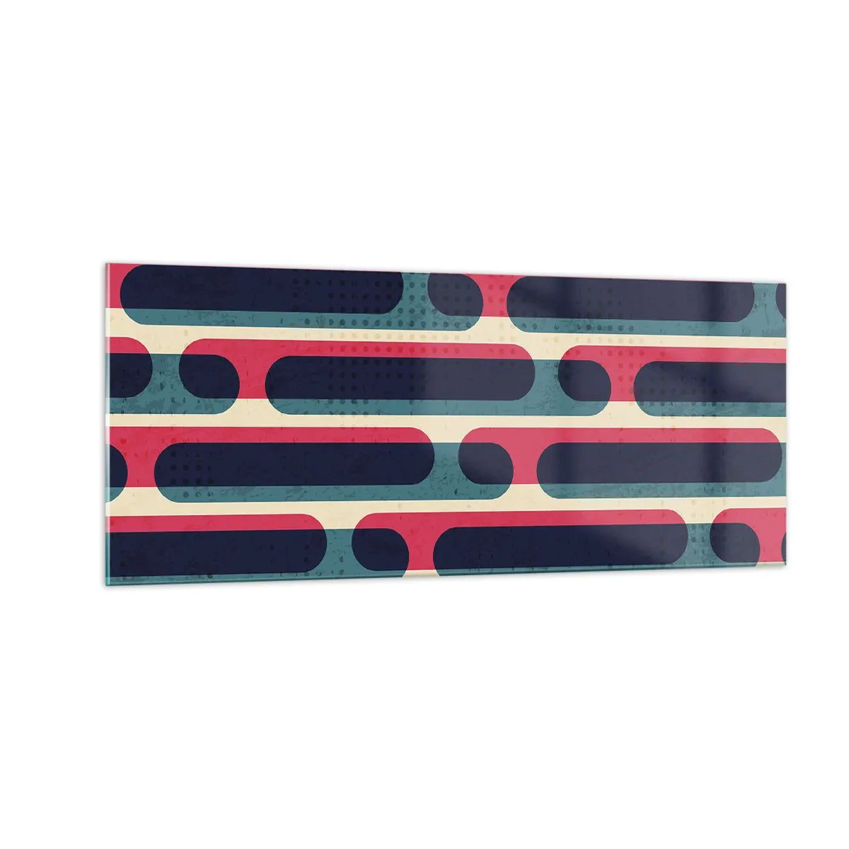 Glasbild - Bild auf glas - In die Tiefe und vorwärts - 100x40 cm