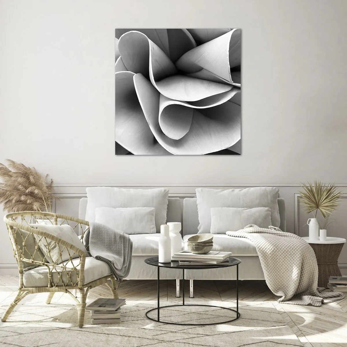 Glasbild - Bild auf glas - Es passiert im Weltraum - 70x70 cm