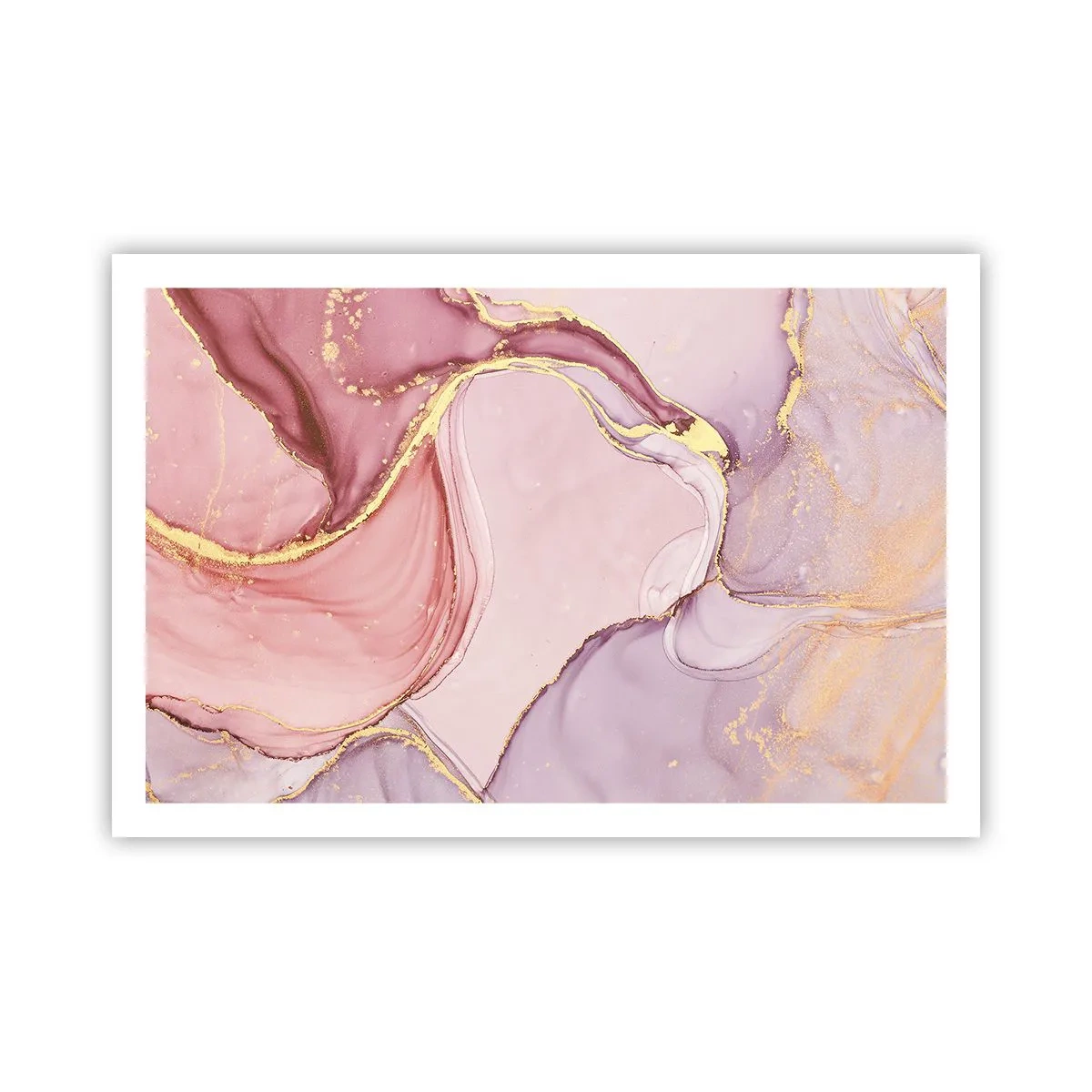 Poster - Eine Liebkosung der Farben - 91x61 cm