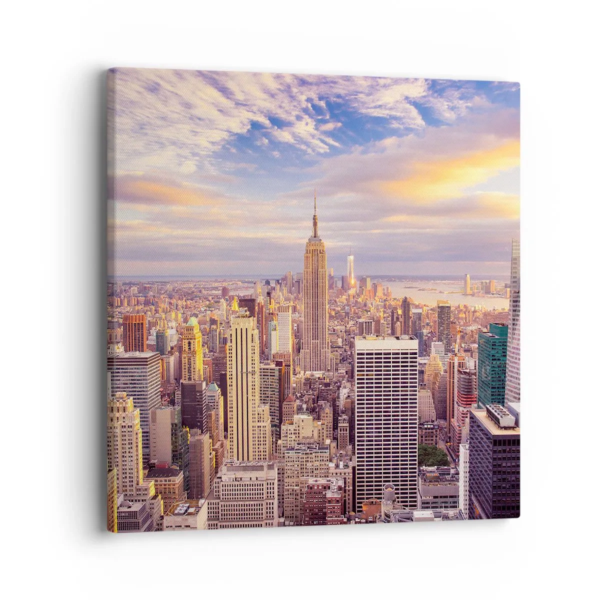 Bild auf Leinwand - Leinwandbild - Nur nach den Wolken greifen - 40x40 cm