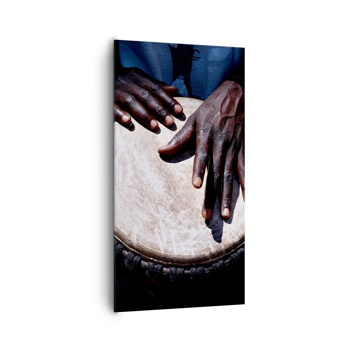 Bild auf Leinwand - Leinwandbild - Lebe in deinem eigenen Rhythmus - 65x120 cm