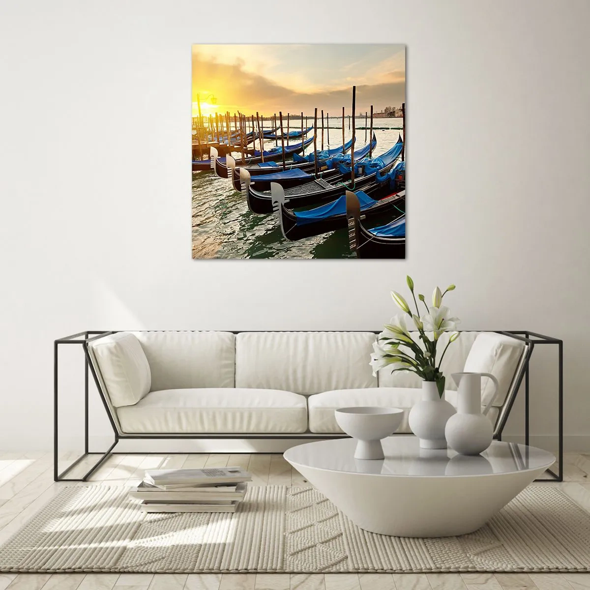 Glasbild - Bild auf glas - Bevor das Summen kommt - 30x30 cm