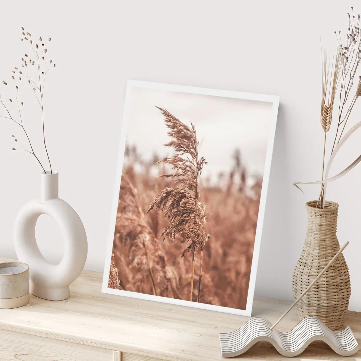 Poster - Auf den Feldern ist es schon Herbst - 30x40 cm