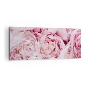 Bild auf Leinwand - Leinwandbild - Anschmiegsam und duftend - 100x40 cm