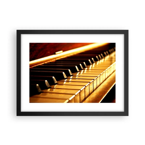 Poster in einem schwarzem Rahmen - Endlose Möglichkeiten - 40x30 cm