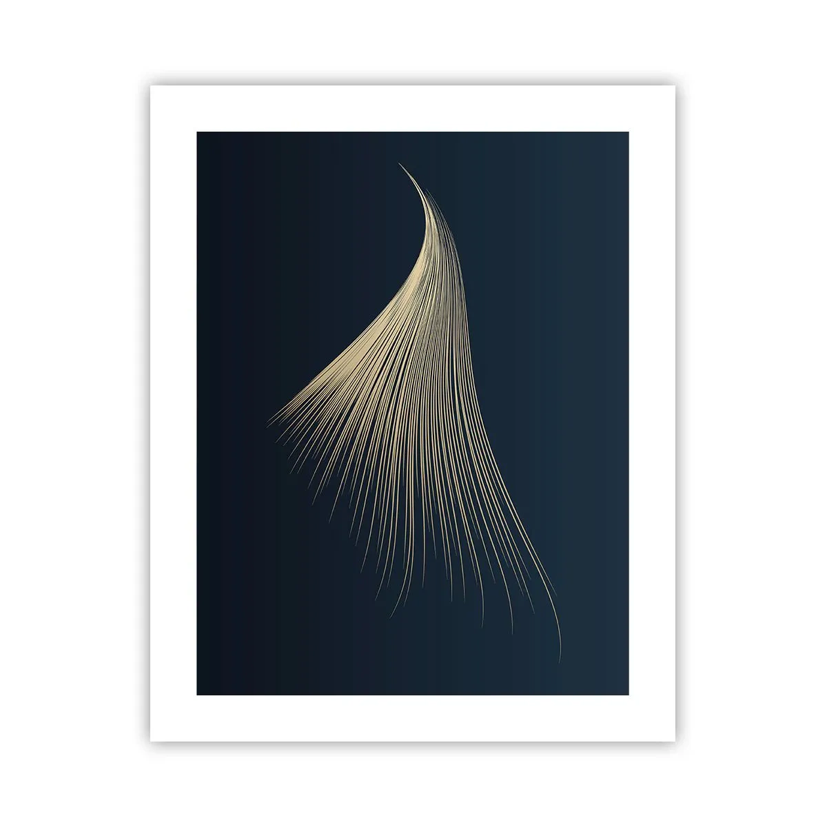 Poster - Wie das Haar eines Engels - 40x50 cm