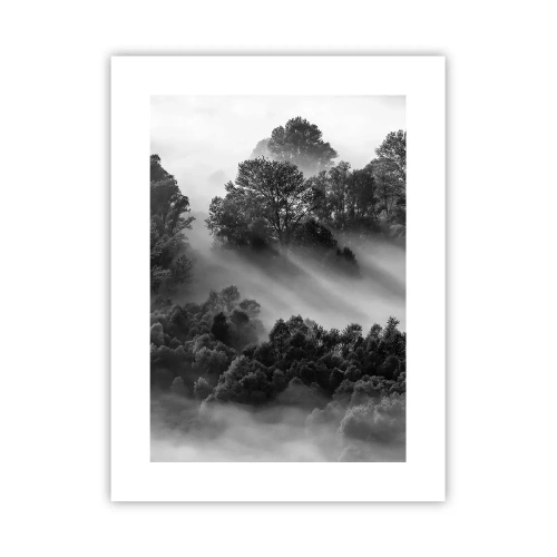 Poster - Aufstehend aus dem Schlaf - 30x40 cm