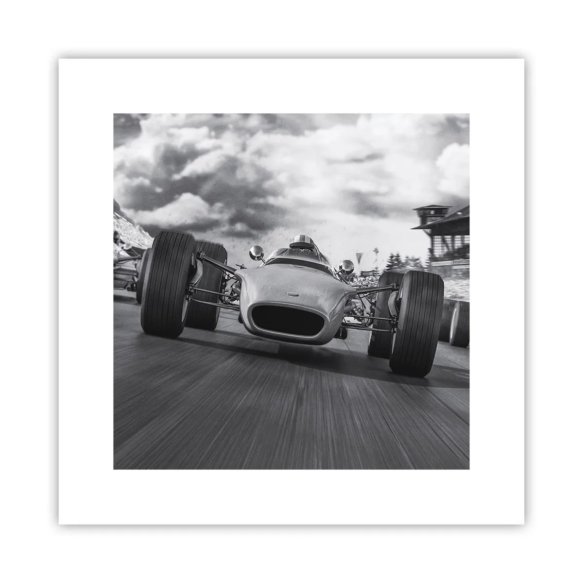 Poster - Power ist da! - 30x30 cm