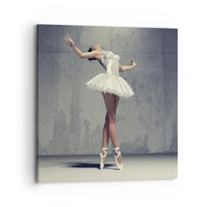 Bild auf Leinwand - Leinwandbild - Leicht wie ein Vogel - 70x70 cm