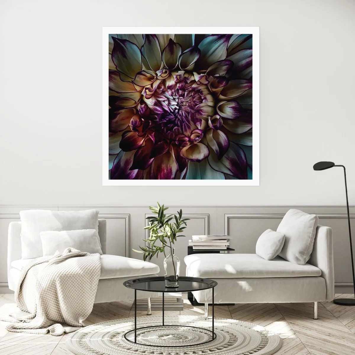 Poster - Die Blütezeit der Jugend - 60x60 cm