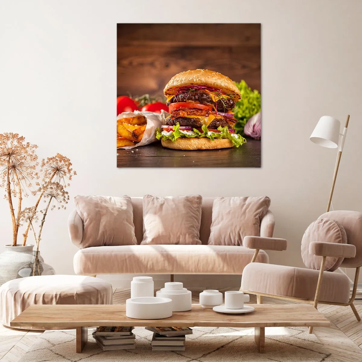 Bild auf Leinwand - Leinwandbild - Die verbotene Frucht - 30x30 cm