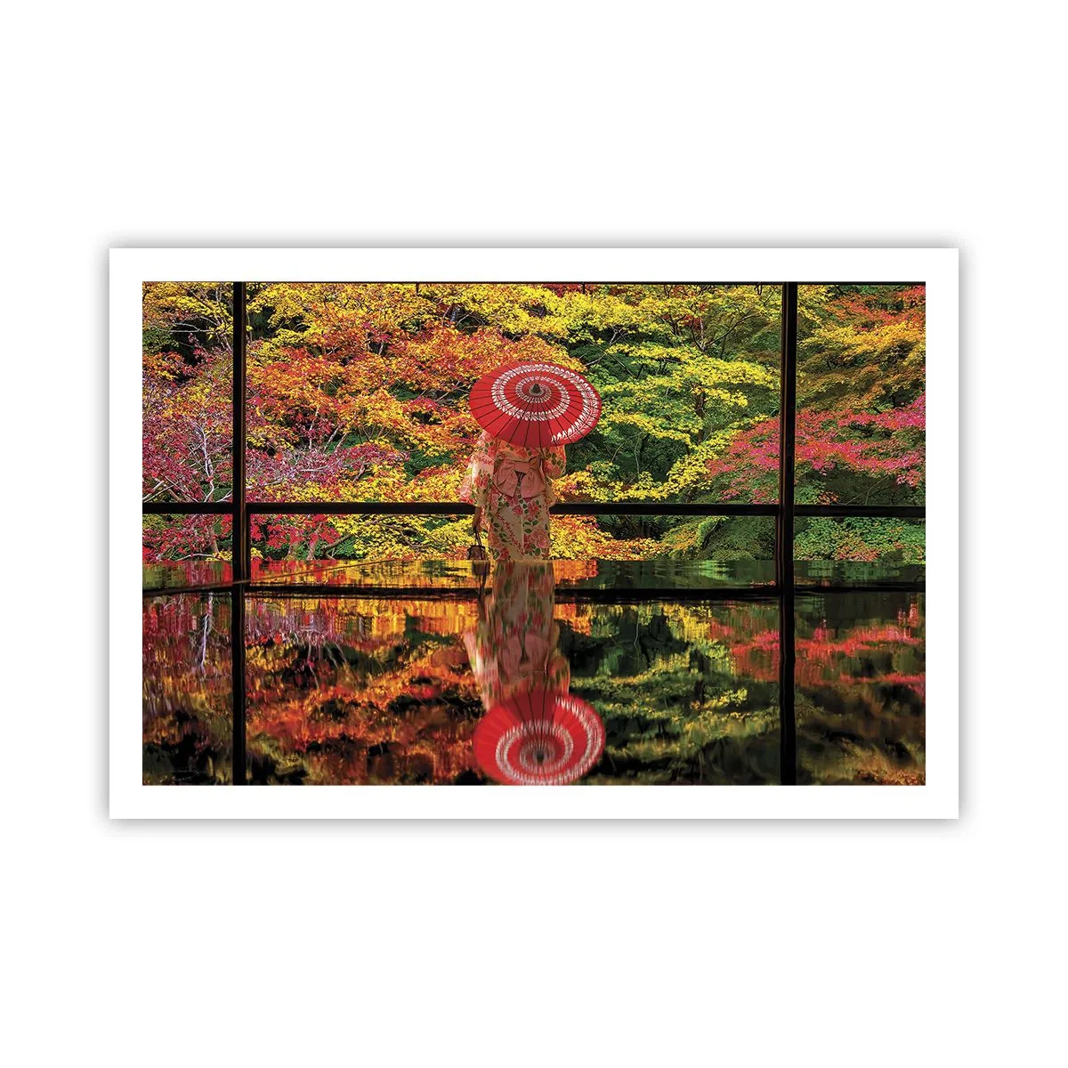 Poster - Im Tempel der Natur - 91x61 cm