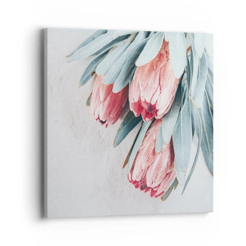 Bild auf Leinwand - Leinwandbild - Schämen sich für ihre eigene Schönheit - 40x40 cm