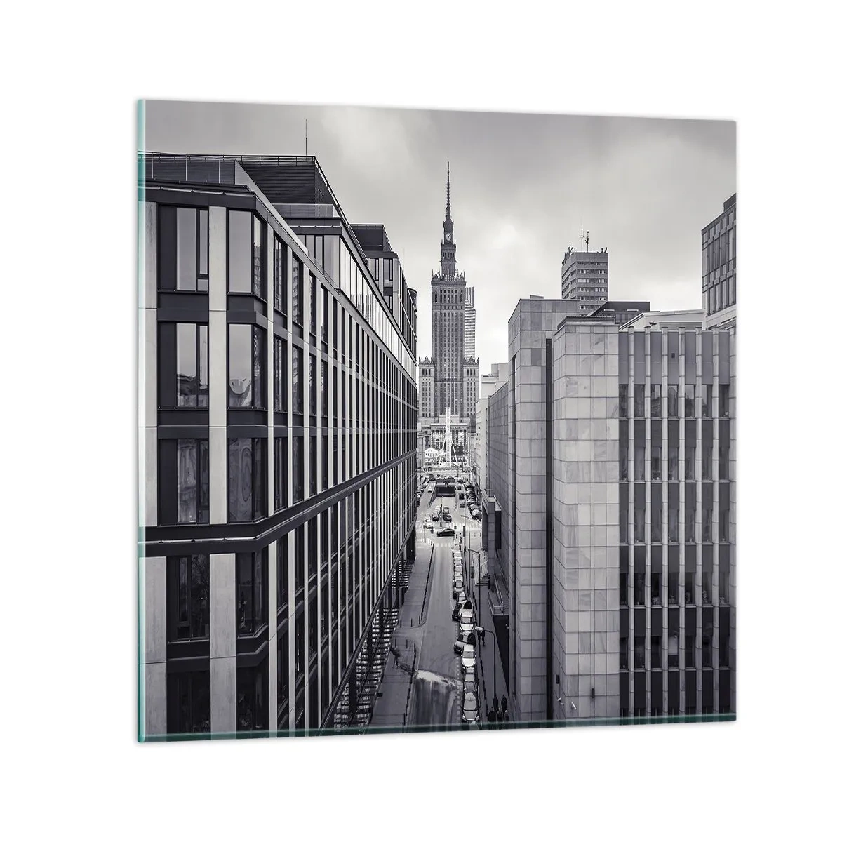 Glasbild - Bild auf glas - Warschauer Tal - 70x70 cm