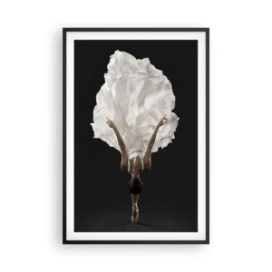 Poster in einem schwarzem Rahmen - Ungewöhnlicher Gürtel - 61x91 cm