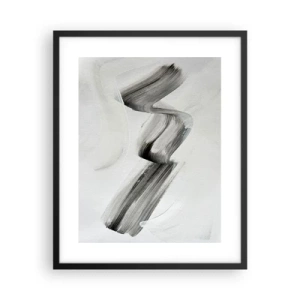 Poster in einem schwarzem Rahmen - Lässig zum Spaß - 40x50 cm