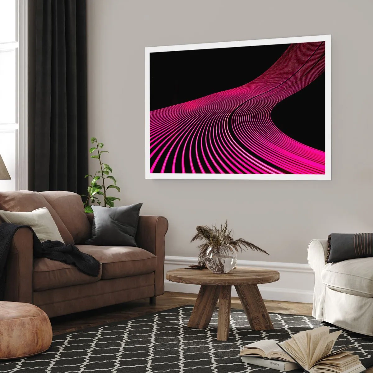 Poster - Allee des Lichts - 91x61 cm