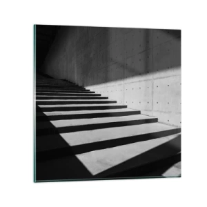 Glasbild - Bild auf glas - Rohe Schönheit des Modernismus - 50x50 cm