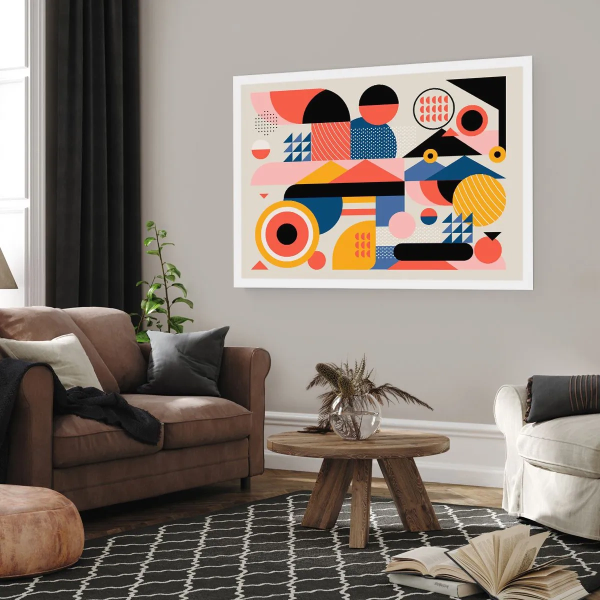 Poster - Komposition: Na, los, spiel! - 40x30 cm