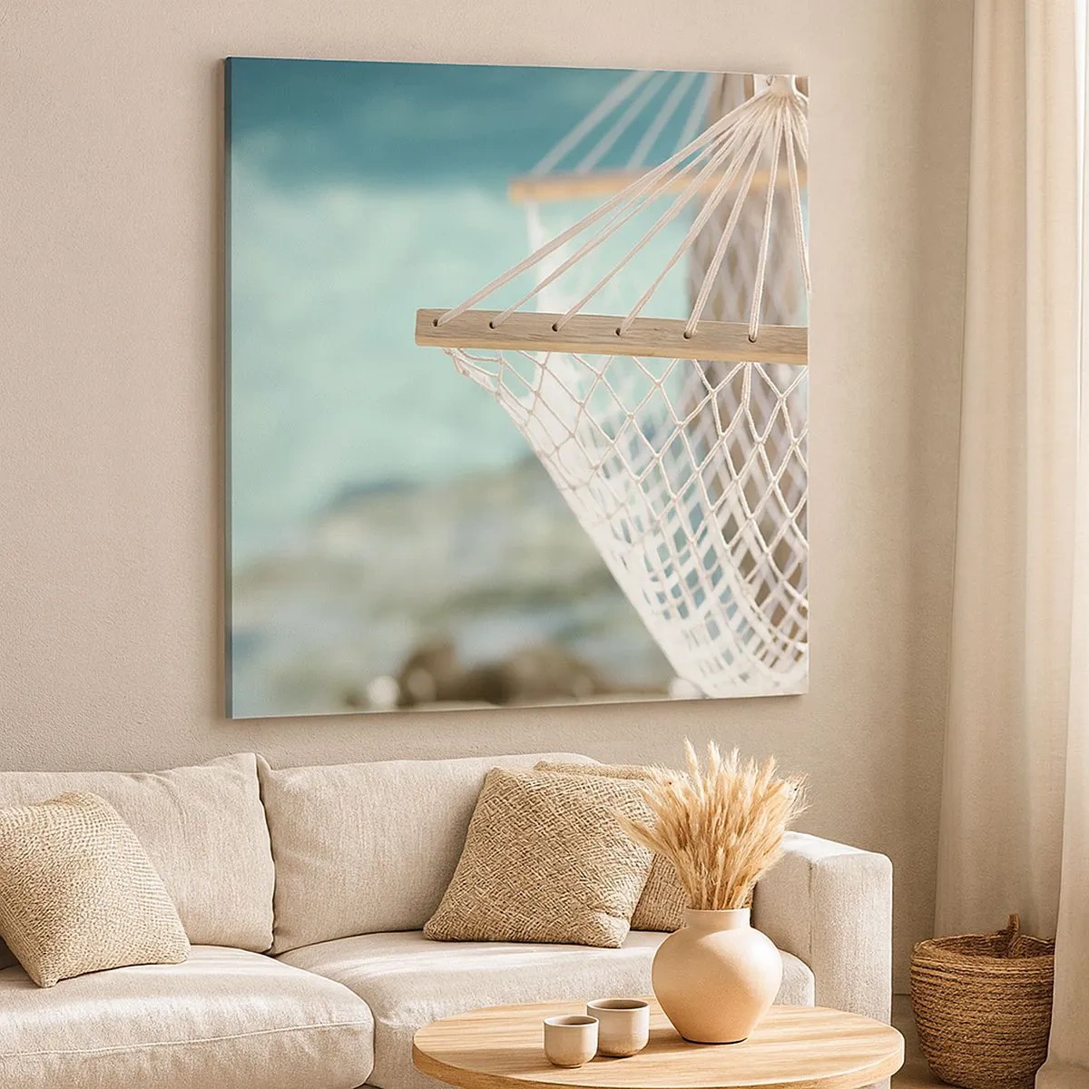 Bild auf Leinwand - Leinwandbild - Zeit zum Entspannen - 30x30 cm