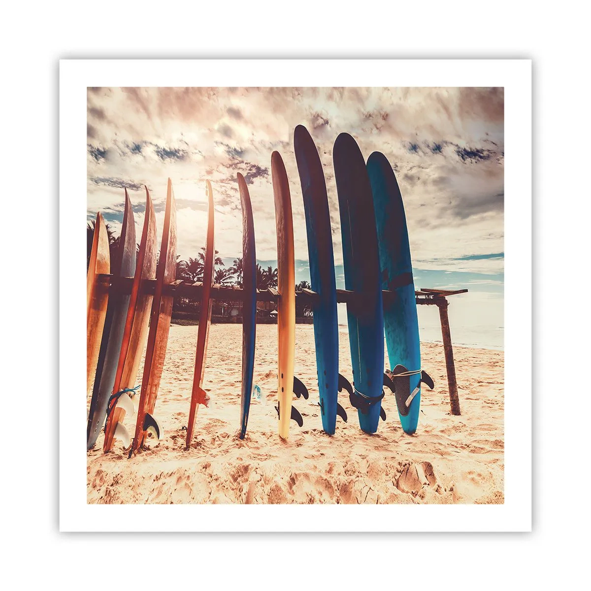 Poster - Gute Nacht bis morgen - 60x60 cm