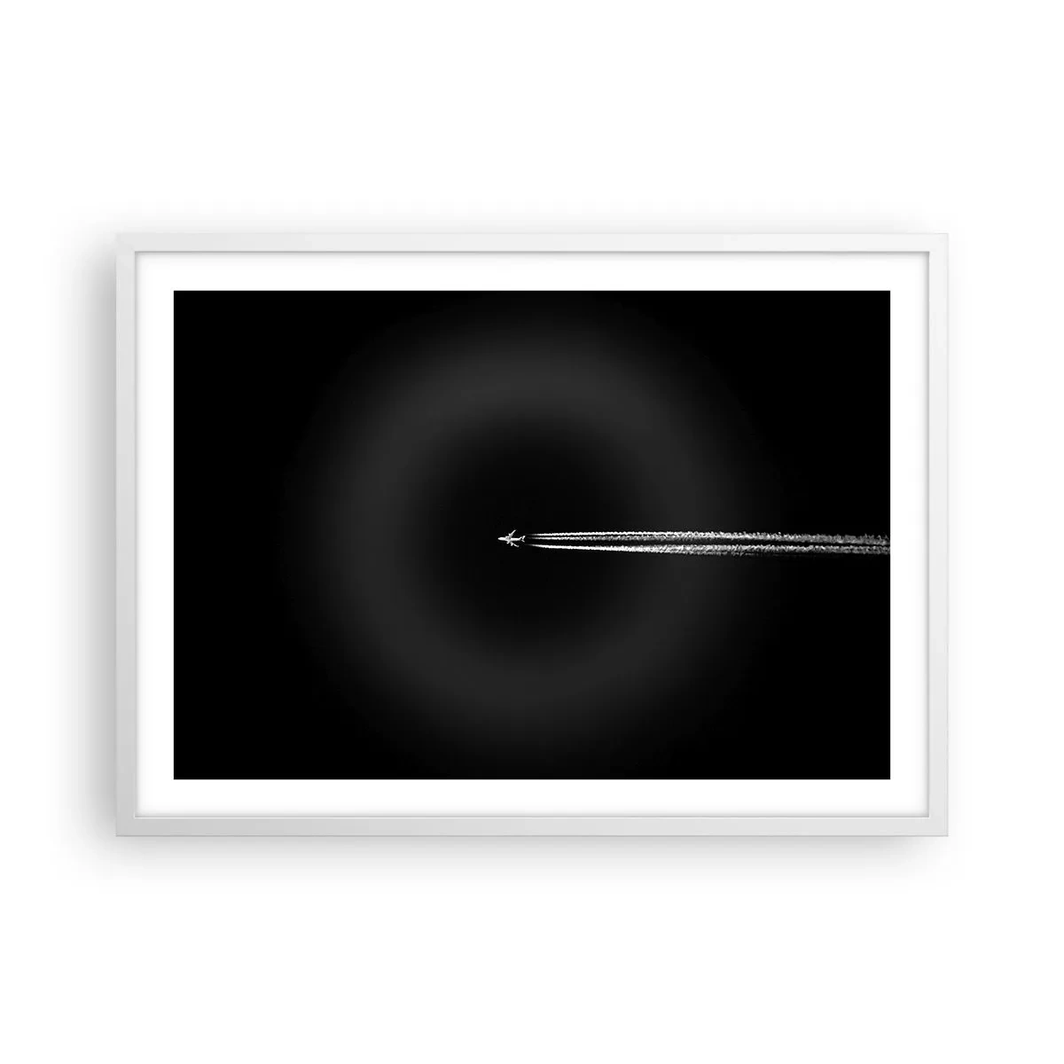 Poster in einem weißen Rahmen - In eine andere Dimension - 70x50 cm