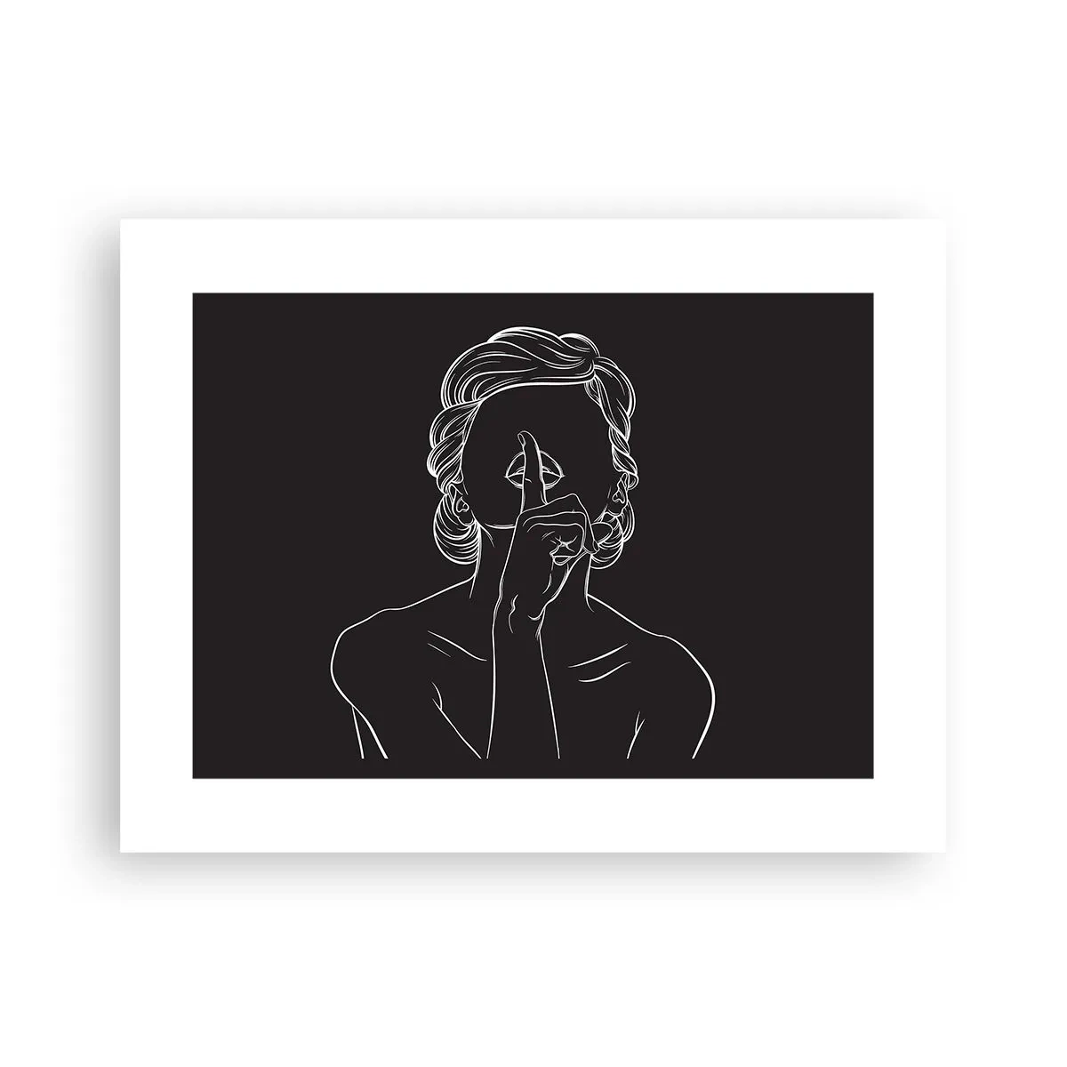 Poster - Schönheit erblüht in der Stille - 40x30 cm