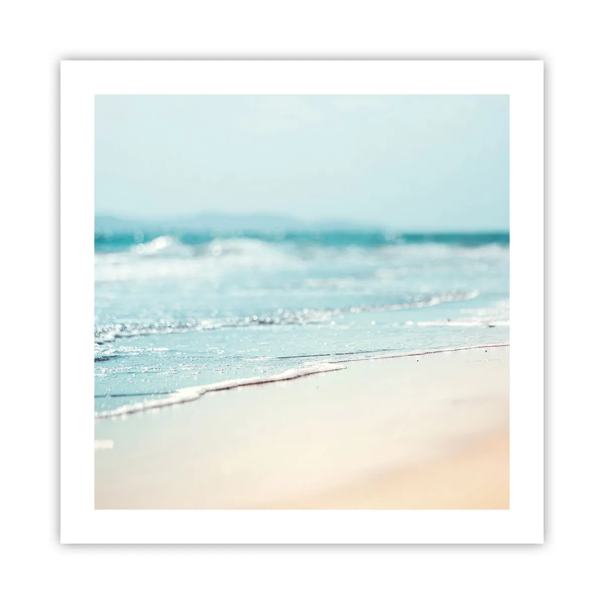 Poster - Hitze und Lärm - 50x50 cm