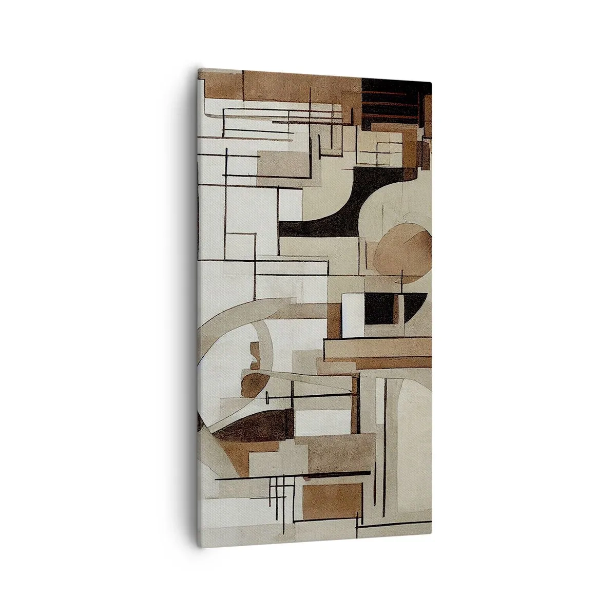 Bild auf Leinwand - Leinwandbild - Stadtbild 2.0 - 55x100 cm