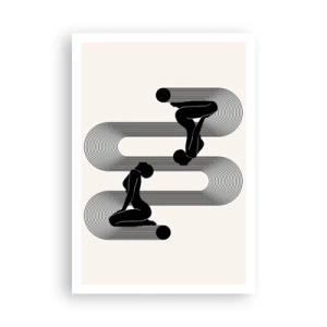 Poster - Sinnliche Symmetrie - 70x100 cm