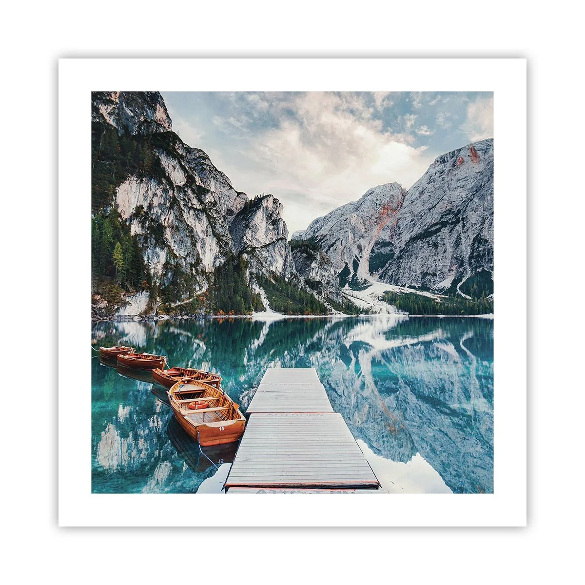 Poster - Wir zeigen Ihnen Schönheit - 50x50 cm