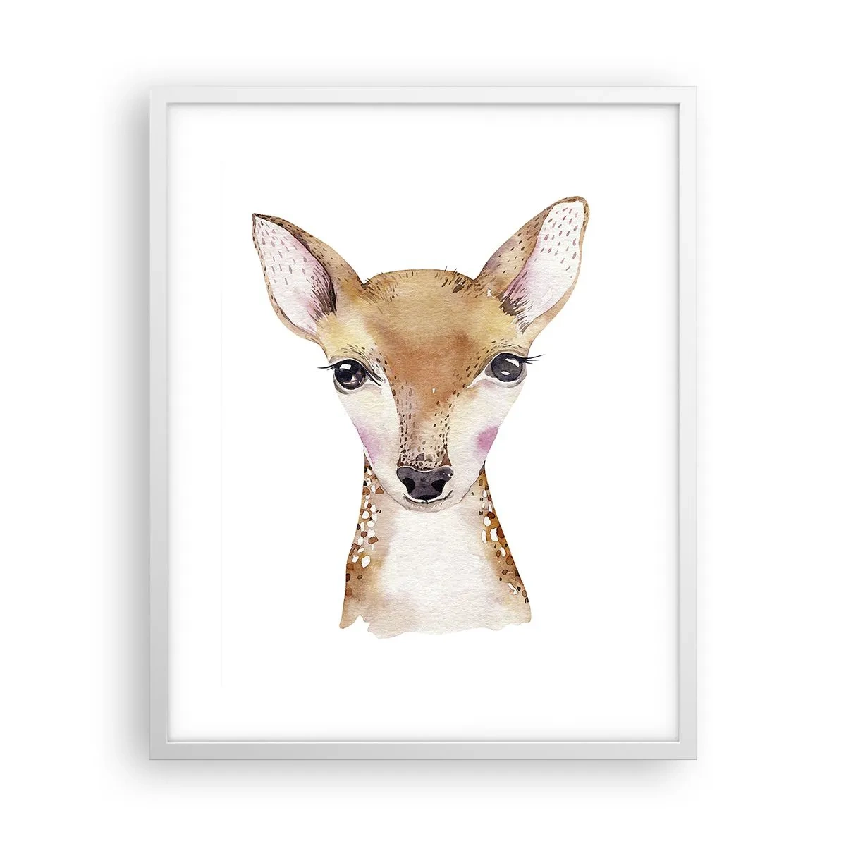 Poster in einem weißen Rahmen - Die Natur der Unschuld - 40x50 cm