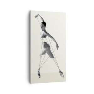 Bild auf Leinwand - Leinwandbild - Im Theater der Welt - 55x100 cm