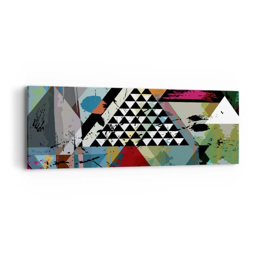 Bild auf Leinwand - Leinwandbild - Wie einfach ist es - 90x30 cm