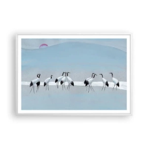 Poster in einem weißen Rahmen - Nach einem heißen Tag - 100x70 cm