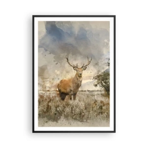 Poster in einem schwarzem Rahmen - Würde – Stärke – Würde - 70x100 cm