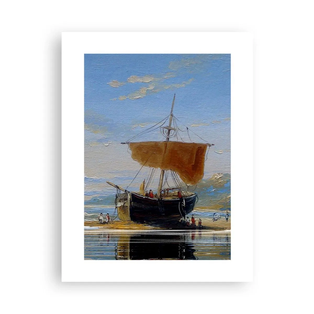 Poster - Wasser, Land, Luft - 30x40 cm