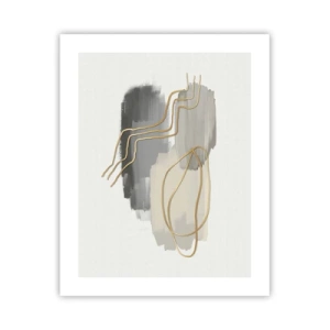 Poster - Dauer und Bewegung - 40x50 cm