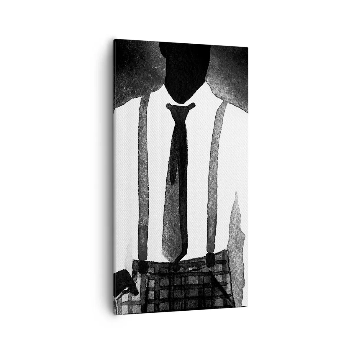Bild auf Leinwand - Leinwandbild - In Noir-Atmosphäre - 55x100 cm