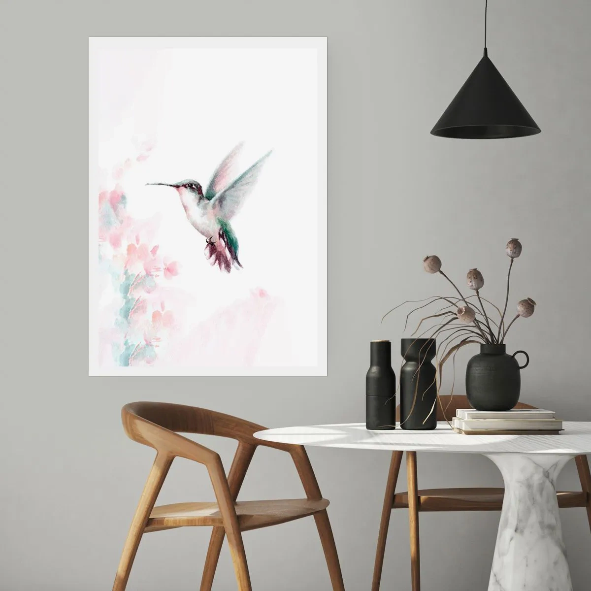 Poster - Im Flattern gehalten - 70x100 cm
