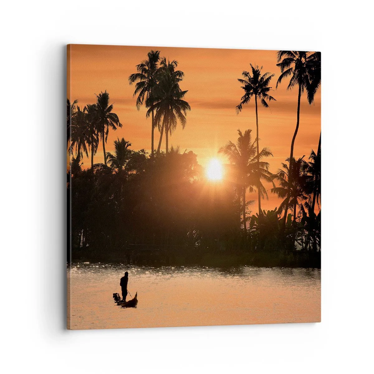 Bild auf Leinwand - Leinwandbild - Zeit zum Entspannen - 70x70 cm